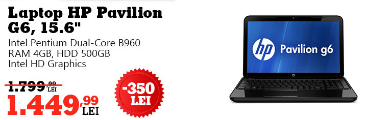 Laptop HP Pavilion G6-2200sq